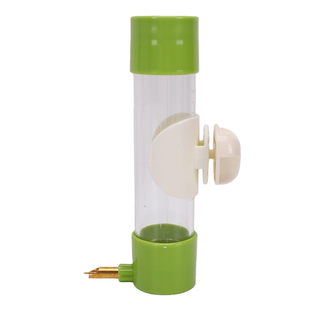 Bird Water Dispenser Easy to Refill Leakproof Automatic Parrot Water Feeder for Cockatiel Bird Cage 200ml