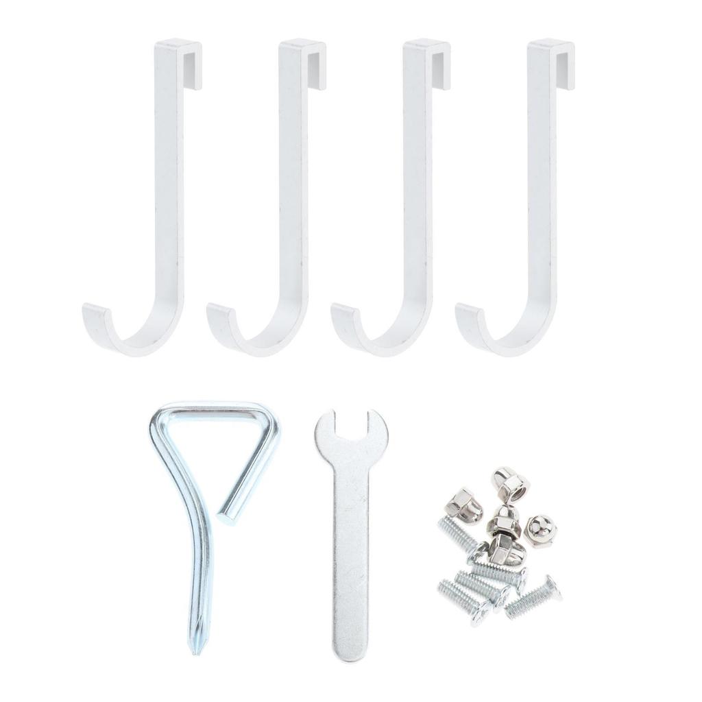 Bathroom Shower Over the Door Aluminum Rustproof Basket Towel Rack Shelves for Shampoo Soap