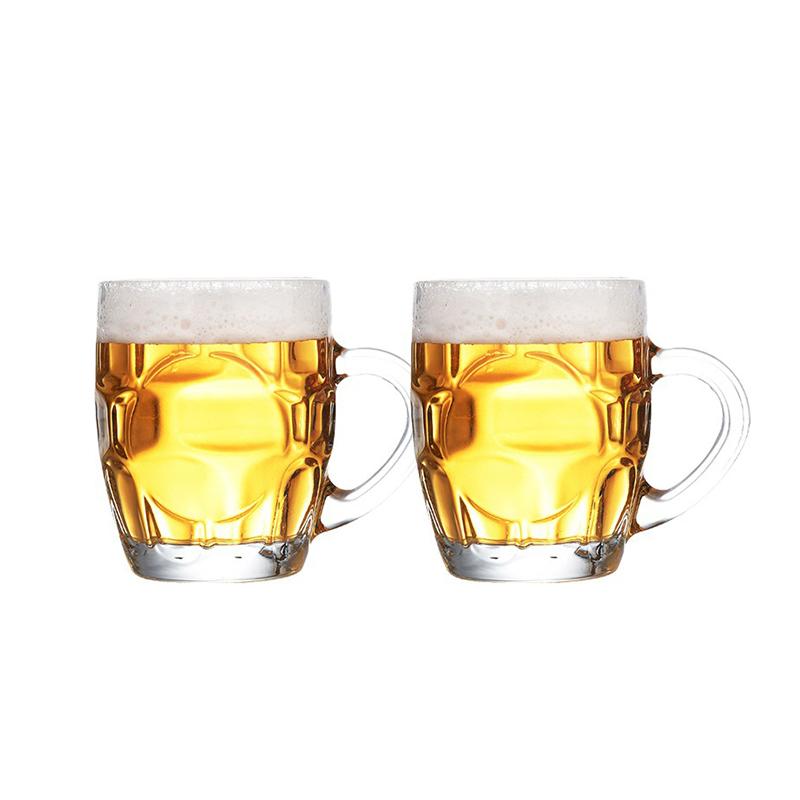 

2pcs Set Creative Beer Cup Juice Champagne Whiskey Cocktail Drinking Glasses Drinkware Tea Water Mugs Red Wine Goblet Household 2pcs