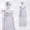 New Medieval Regent Tea Party Gown Long Dress Bridgerton 4 Cosplay Dress for Stage Performance