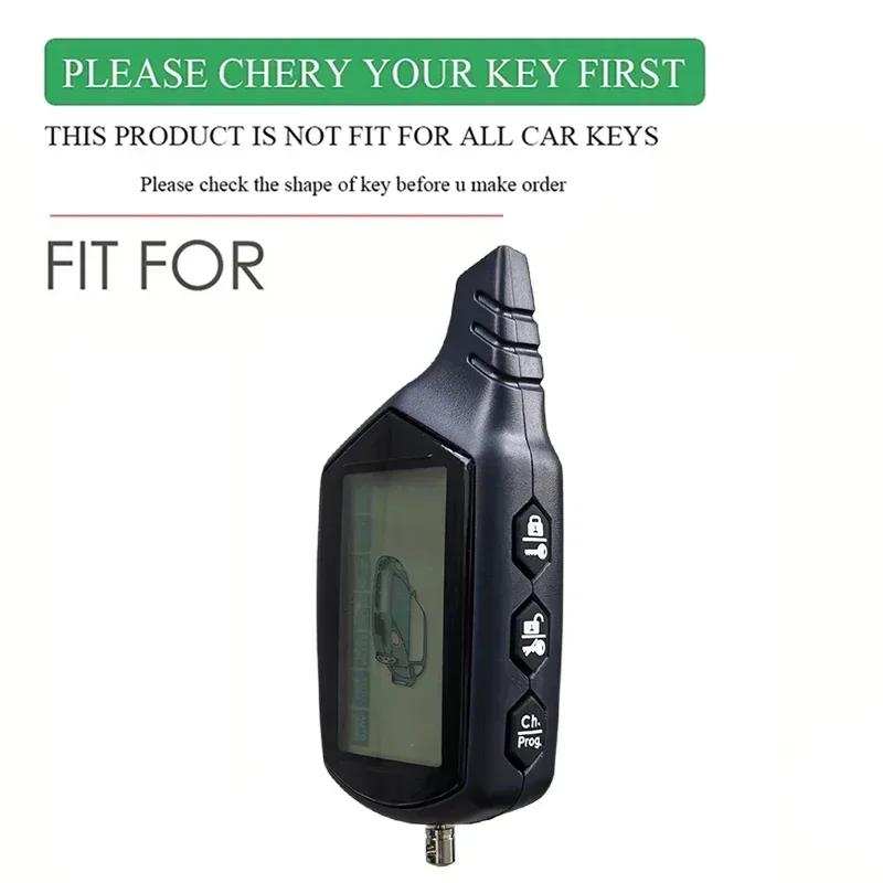Silicone Car Case Cover For Starline B9 B91 B6 B61 A91 A61 V7 Remote Key Chain B9 B6 A91 A61 LCD Body 2 Way Car Alarm