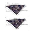 Adjustable Pet Cowboy Hat Cute Cats Triangle Scarf Pet Western Cowboy Hat Set  Birthday Party