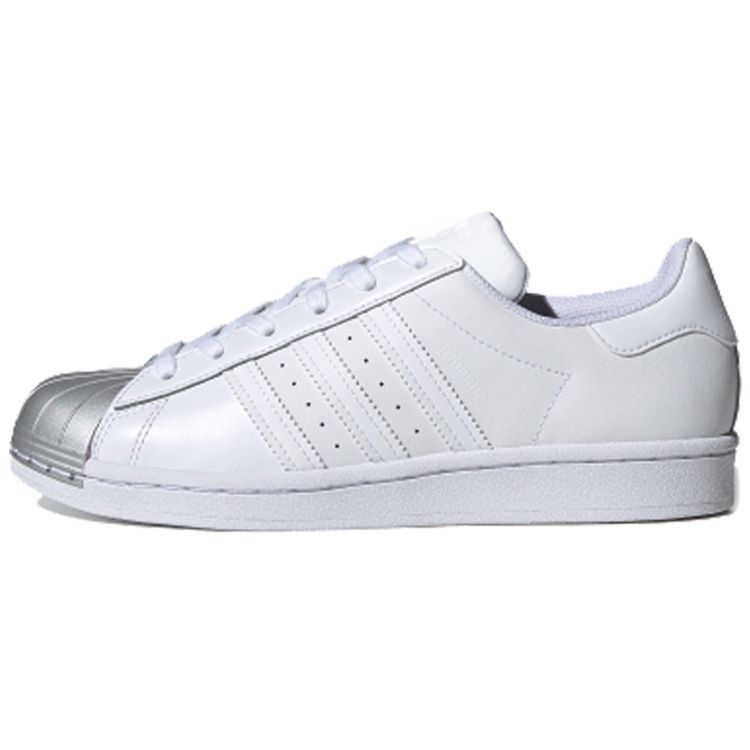 Adidas Originals Superstar Retro Casual Low-Top Sneakers Women Sneakers White Silver FX4747