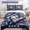 Baseball111 Customize Your Name Bedding Set Breathable Duvet Cover With Pillowcases Decorative Bed Linen For Bedroom Home Decoration Birthday Gift