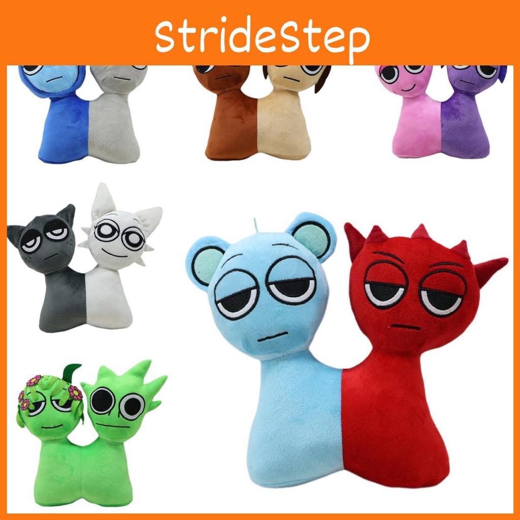 Siamesed Incredibox Sprunki Plush Toy Cartoon Stuffed Doll Game Decoration Gift
