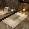 Quick-Dry, Non-Slip Diatomaceous Earth Bathroom Mat - Stylish, Absorbent, Cut-to-Fit, Stain & Wear Resistant