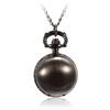 Retro Ball Metal Steampunk Quartz Necklace Pendant Chain Small Pocket Watch