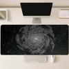 Kosmische Galaxie Schwarzes Loch Weltraum Muster Großes Mauspade Rutschfeste Gummiunterseite Erweiterte Schreibtischmatte Für PC Laptop Büro Täglich