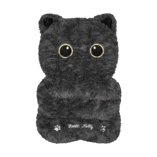 Car Seat Cushion Cat And Dog Plush Seating Cushion 2-in-1 Seat & Back Support with Non-Slip Bottom Thick Winter Warm Padding for Office Gaming Home