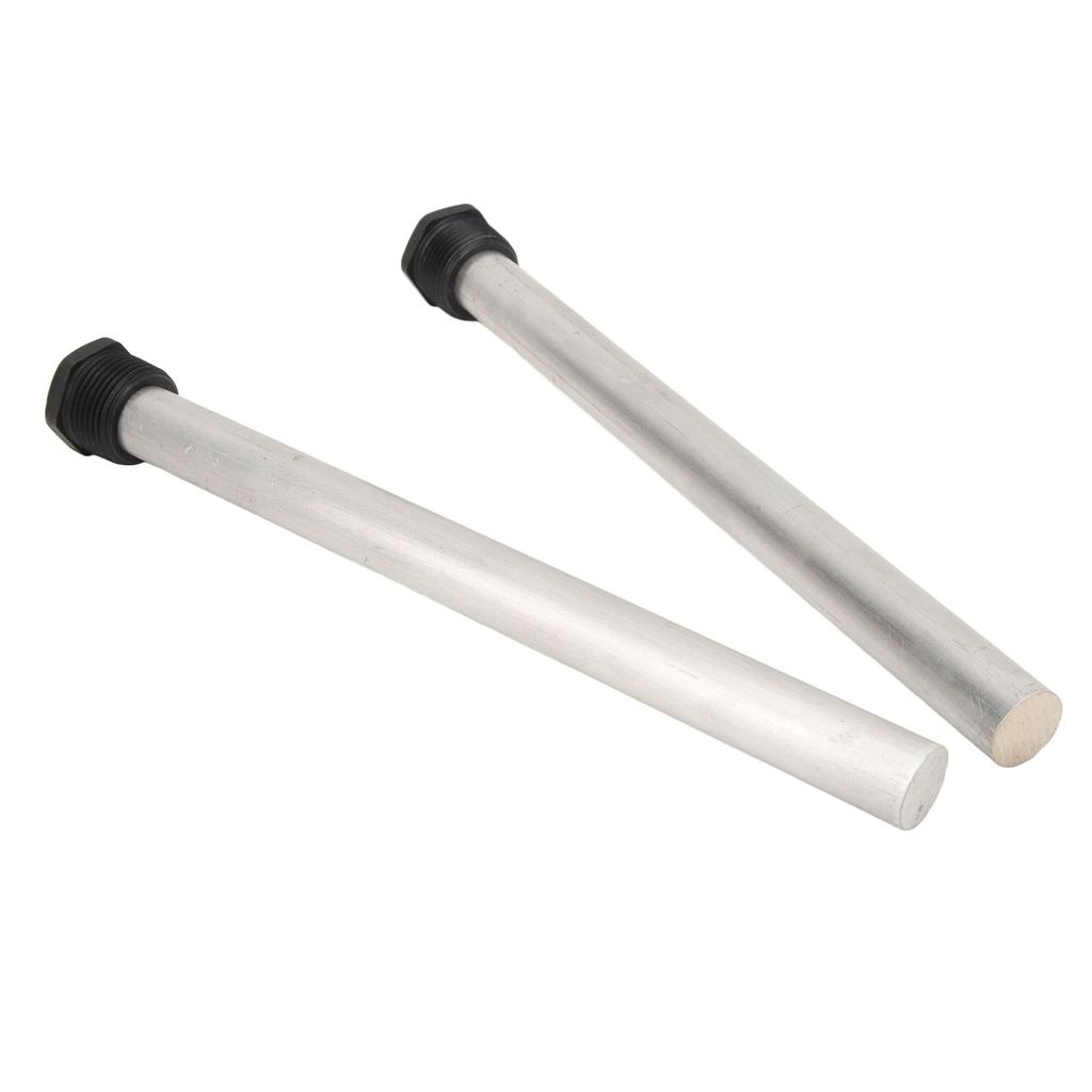 RV Water Heater Anode Rod with Sleeve Flat Cap 3/4in NPT Thread Magnesium Rod Replacement For Mor‑Fl