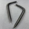 Splitter Labbra Spoiler Laterali Paraurti Anteriore Look Carbonio Lucido Per BMW F22 F23 F87 M2 M Sport 2014-20222014-2022 Copri Paraurti Anteriore