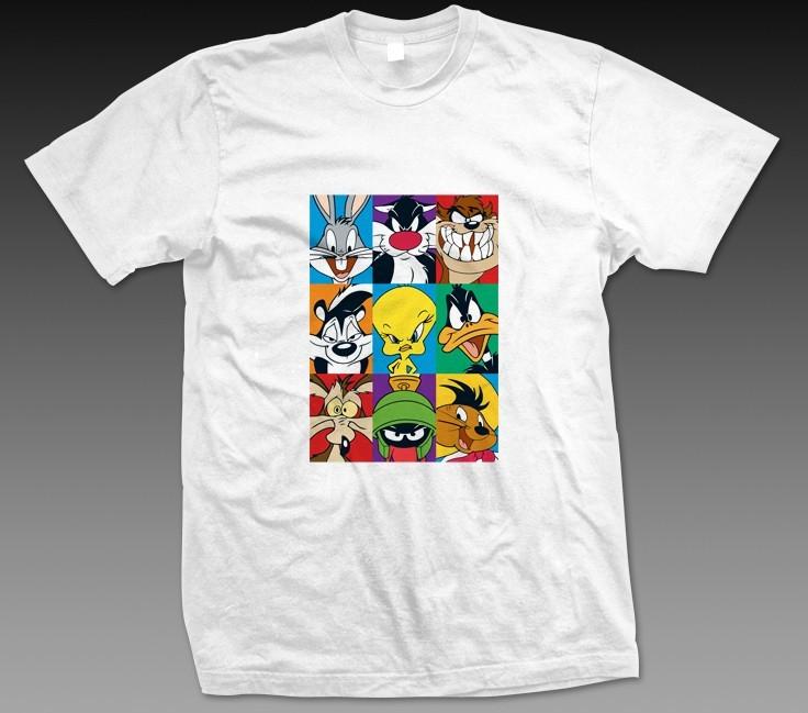 Looney Tunes Characters Graphic T Shirt
