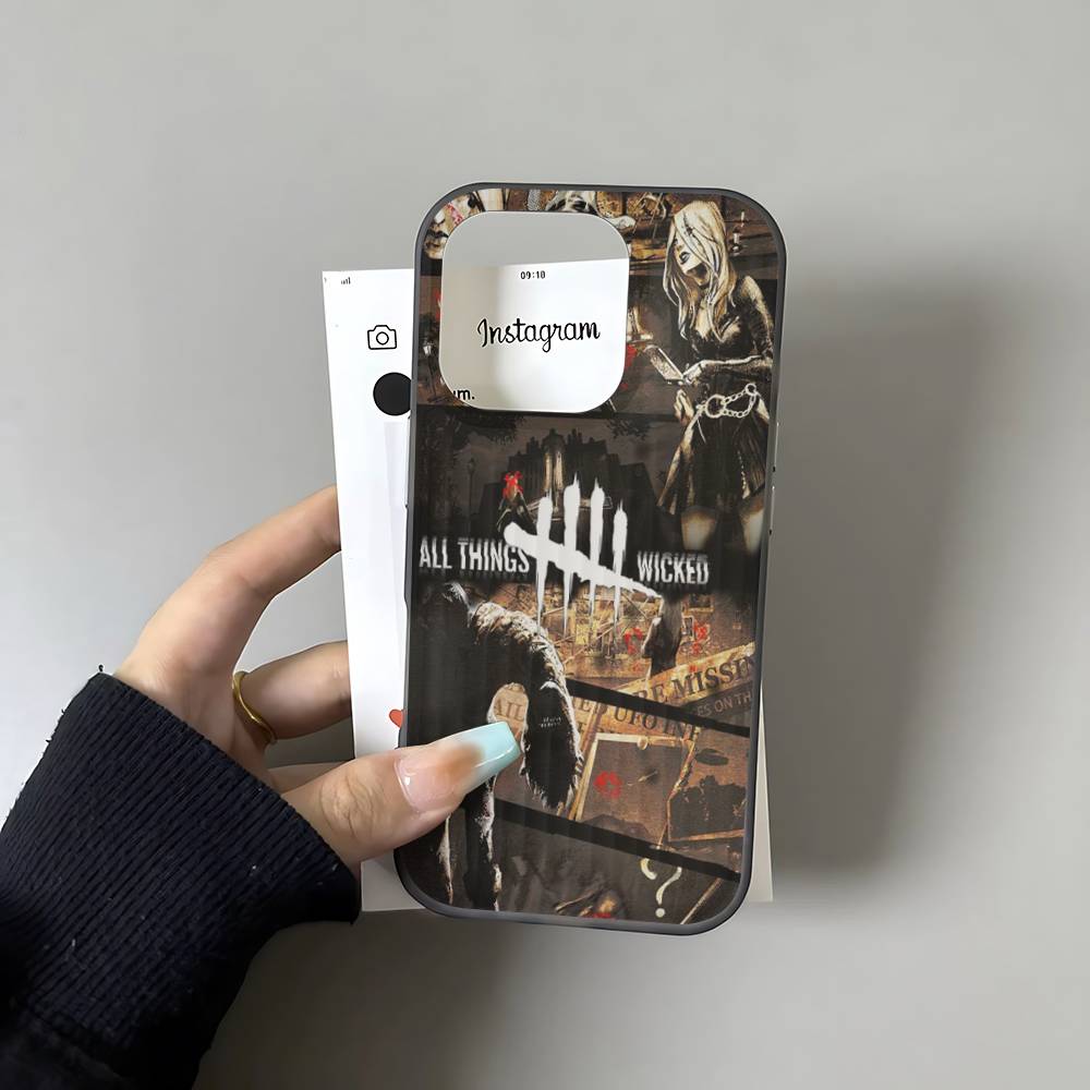 

D-Dead B-By-Day Lightes Game For IPhone 15 16 17 14 13 12 11 Pro Max 16E 16 Plus 17 Air Corrugated Shockproof Phone Cover iPhone 14