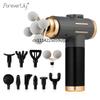 11-IN-1 Electric Massage Gun 99 Level Powerful Fascia Gun High-Frequency Vibration Body Massage Gun Arms Leg Muscle masajeador