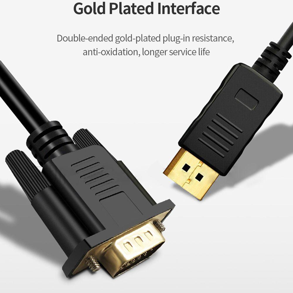 HDTV Projector Monitor DisplayPort DP to DVI Converter Adapter DP to DVI 24+1 Cable
