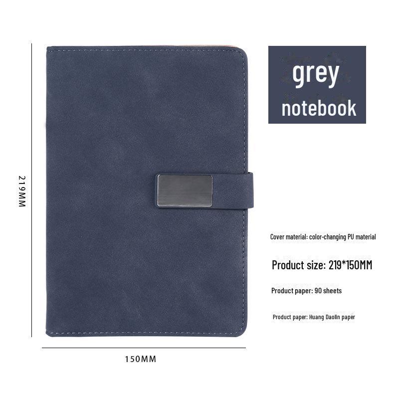 A5 Retro Sheepskin Laser Engraving Notebook for Students & Professionals - Custom Logo Option Available