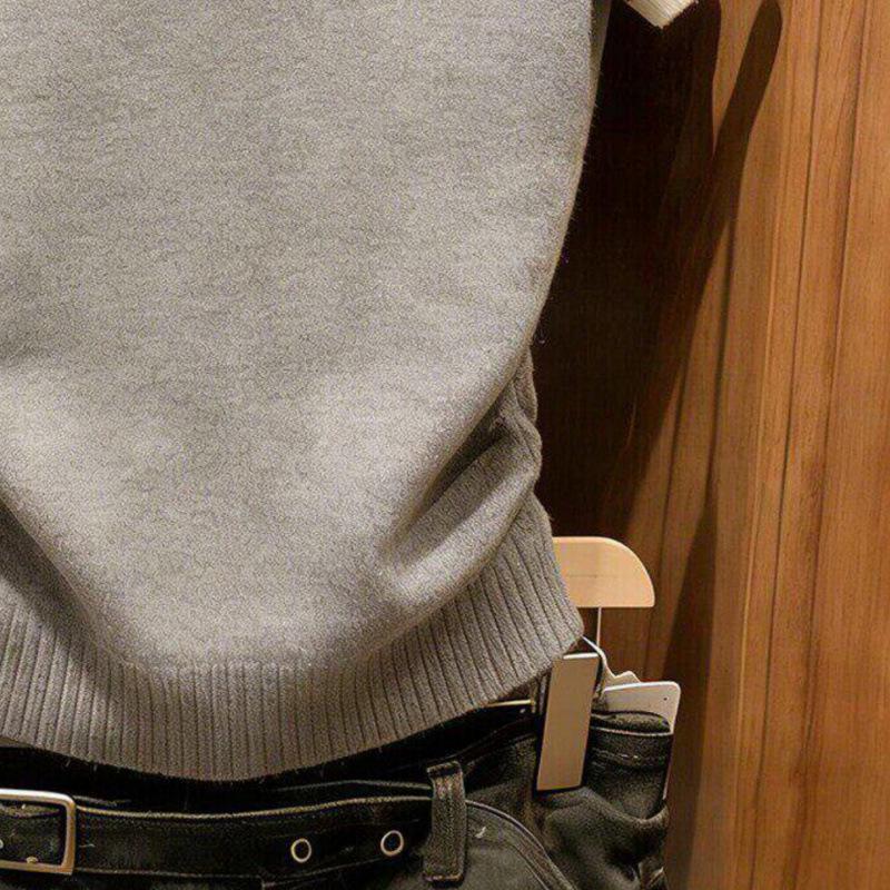 Women's Knitted Short-Sleeve Slimming Sweater: 2026 Spring/Summer Fashion Round Neck