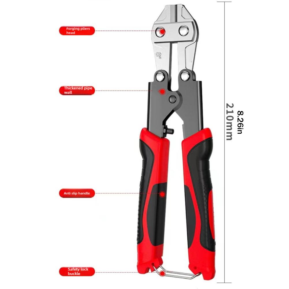 Mini Industrial Grade Steel Bar Bolt Cutters Strong High Hardness Labor-saving Wire Scissors Ion Mesh iIon Chain Cutting Pliers