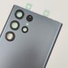 Matte Glass For Samsung Galaxy S22 Ultra 5G Battery Cover Rear Lid Back Door Housing  +  Camera Lens Glue Adhesive