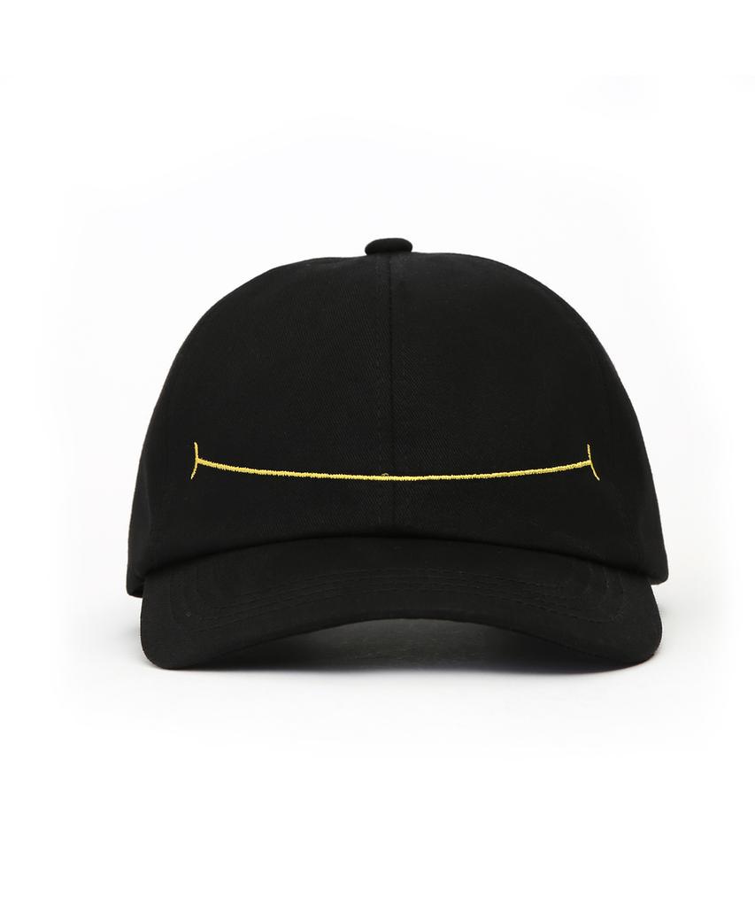 Eondeokeonteulol Cotton Logo Ball Cap Make A Smile / Classic Bb / Black