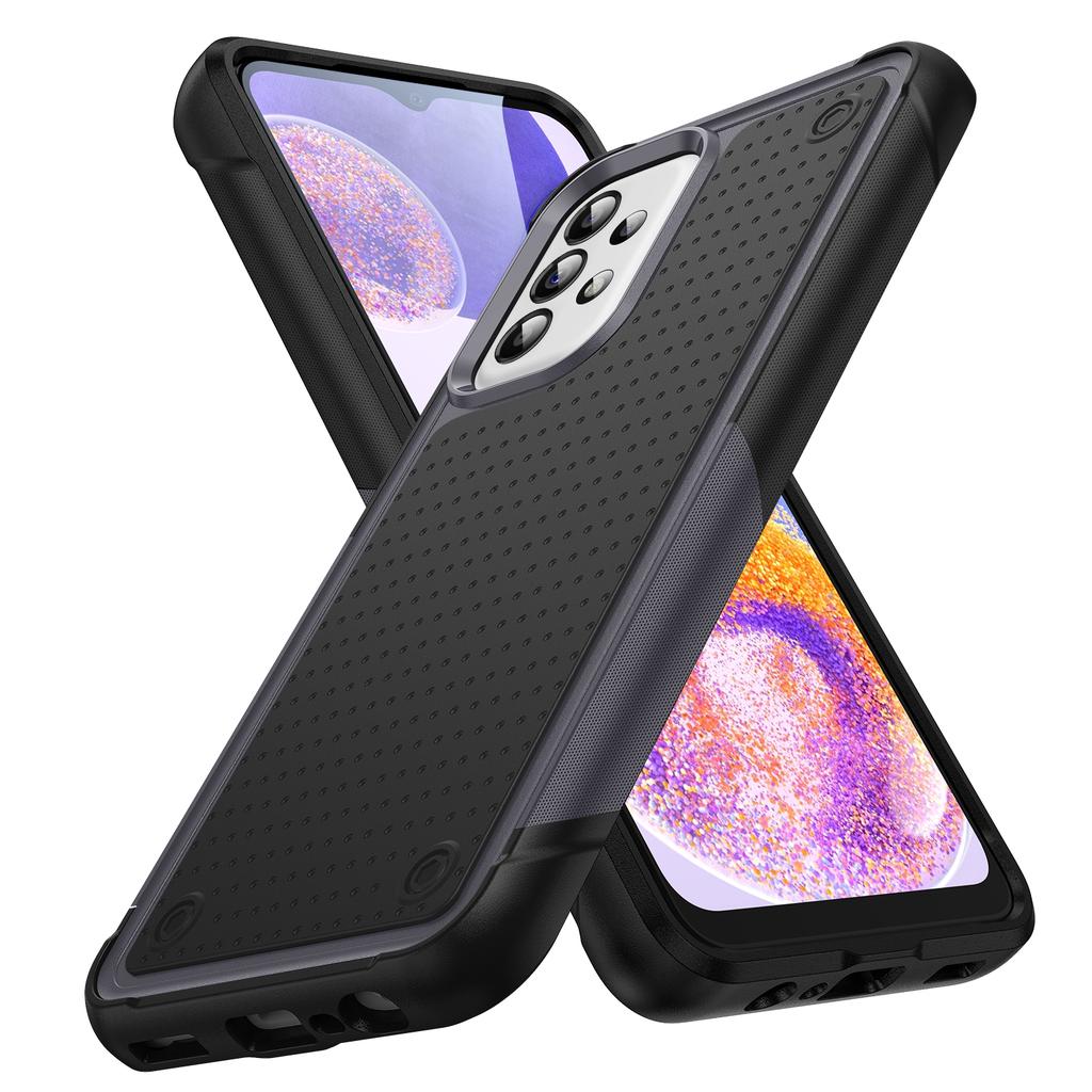 Heavy Duty Armor Shockproof Phone Case For Samsung Galaxy A13 A23 A33 A53 A73 A32 A52 5G Soft TPU Frame Hard Plastic Back Cover