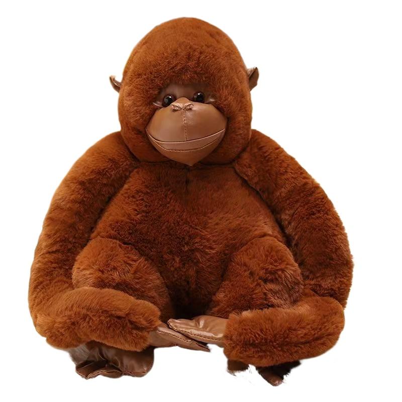 20/30cm Naughty Gorilla Doll Plush Toy Handmade Doll Cartoon Anime Cute Pillow Cushion Home Decoration Children's Birthday G