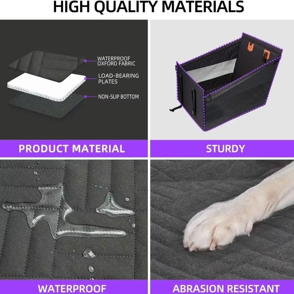Waterproof Car Seat Basket Non-slip Pet Safety Seat Pet Car Bed Pet Car Seat Cover  Cat Transport