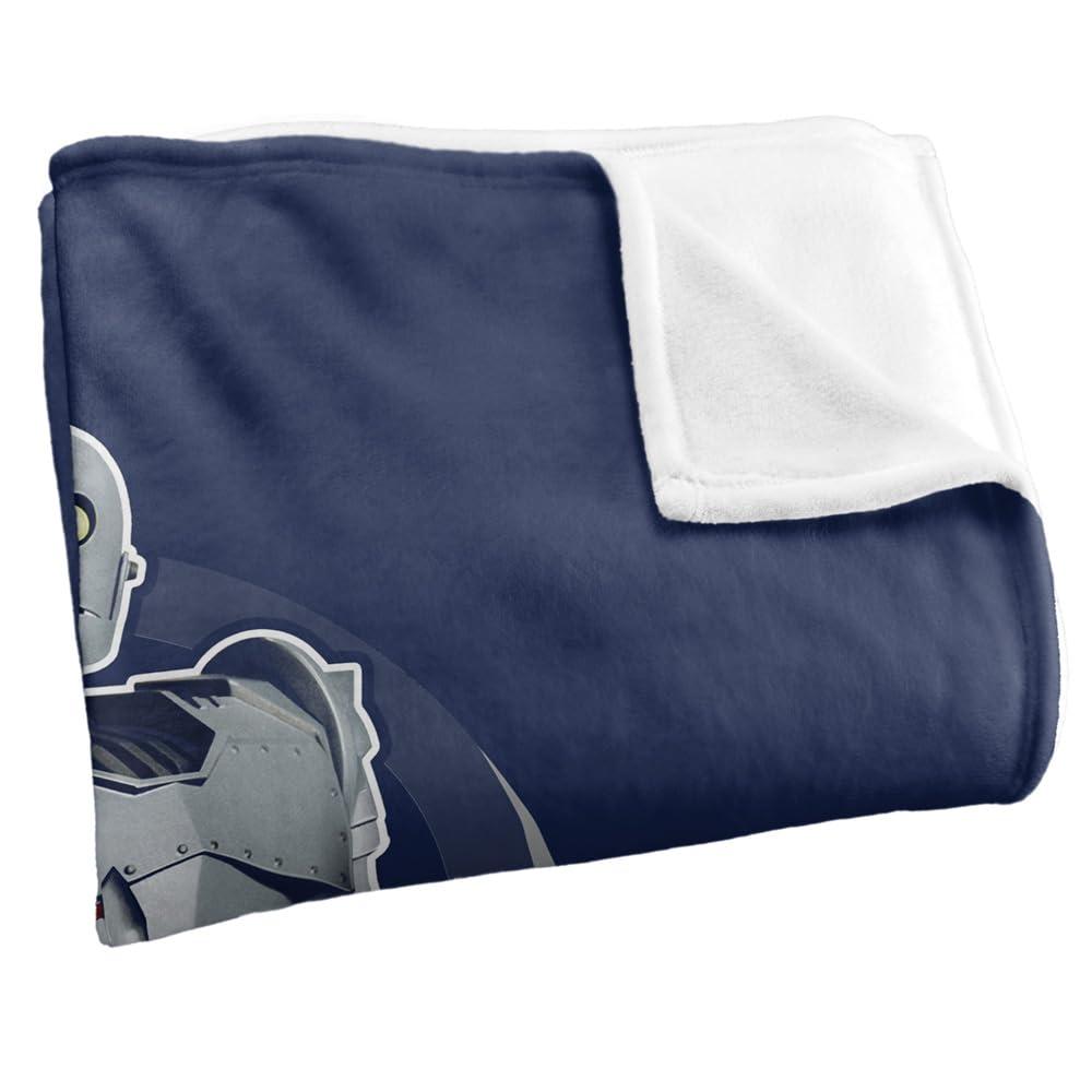 The Iron Giant A Boy And His Robot Soft Touch Blanket
