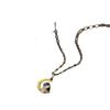 Gold-Plated Sterling Silver Moon Astronaut Necklace - Fashionable, Versatile, Aesthetic Clavicle Chain for Women