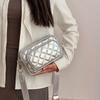 Bag Women's Bag New Diamond Chain Bag Fashionable Women's Shoulder Messenger Bag Women's Small Square Bag