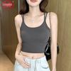 Langsha Women's Versatile Slim-Fit Camisole Tank Top