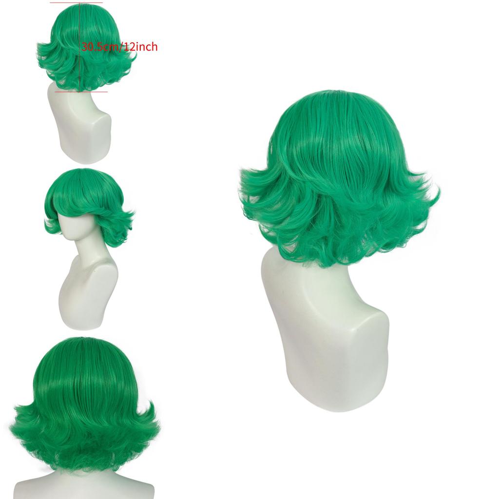 One Punchman Cosplay Wig With Hightemperature Silk For Role Play And Scene Use