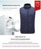 9-Zone USB Heated Vest: Unisex Electric Smart Heating Cotton Apparel