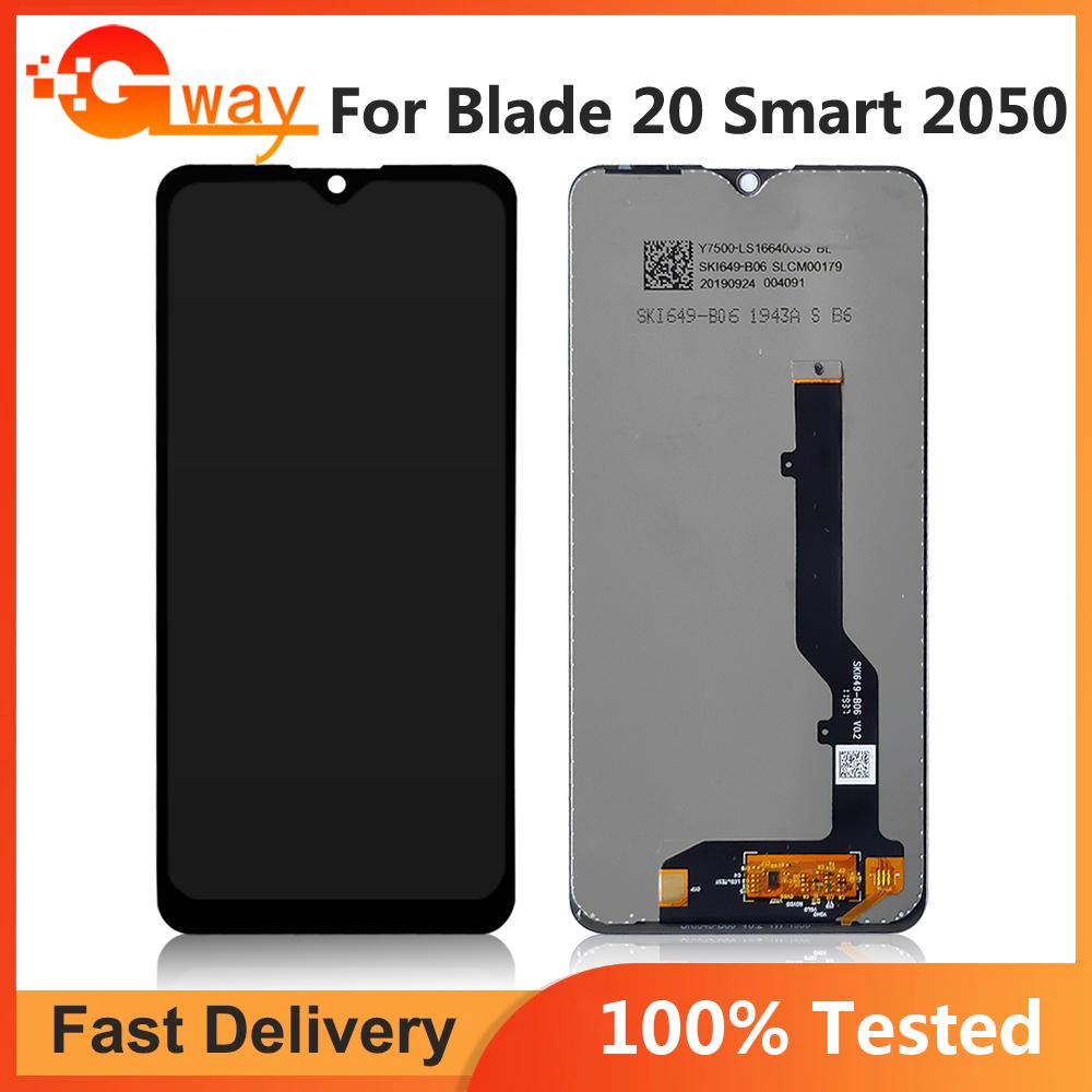Полная сборка LCD-экрана и дигитайзера для ZTE Blade 20 Smart Без рамки