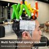 10 Stück Flexible Lockenwickler Quadratische Haarcurler Maker Weicher Schaumstoff Biegsame Twist Locken Flexi Rollen Styling Werkzeuge DIY Ohne Hitze