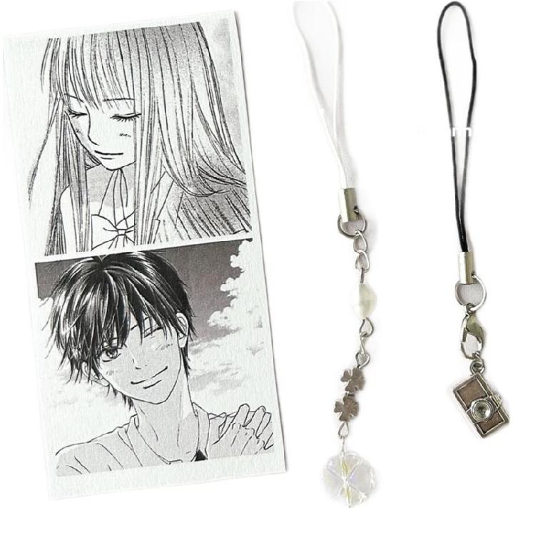 2Pieces Bag Pendant Plant Phone Chain Four Leaf Phone Charm Backpack Accessories Phone Pendant Suitable for Any Occasion