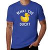 Cute Rubber Duck Funny Quote What The Duck Lover Gift T-Shirt customs design your own man t shirt mens big and tall t shirts