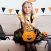 Halloween Basket Halloween Candy Basket With Handle Large Organizer Embroidered Holder Decor For Fall Home Party Easter Bathroom