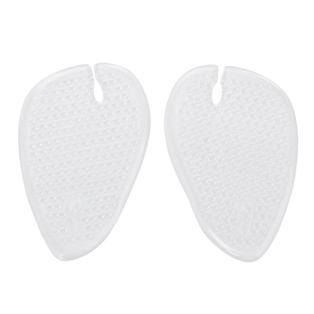 1 Pair Silicone Gel Inserts Cushion Foot Care Insoles For Flip Flop Sandals