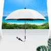 Parasol Shade Umbrella Sun Rain Protecter with Fixing Device for Chairs Pram Strollers