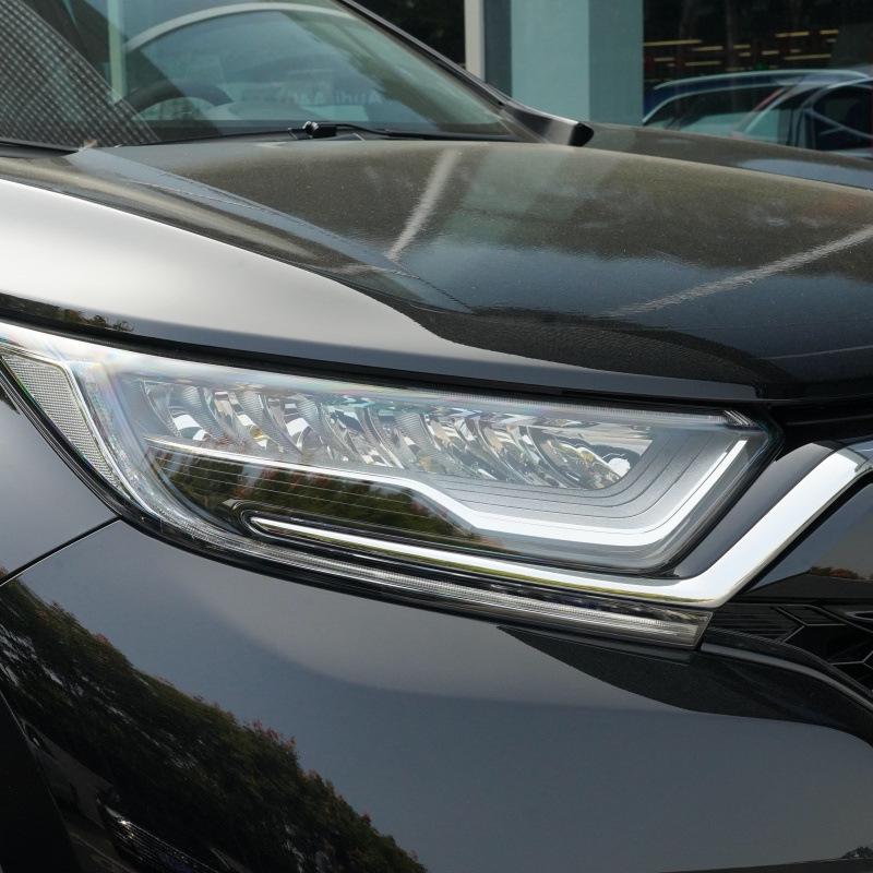 Black Warrior Smoked Headlight Film for 25 Accord Models - TPU Light-Controlled Sticker for Headlight and Taillight Color Change. Clear Film