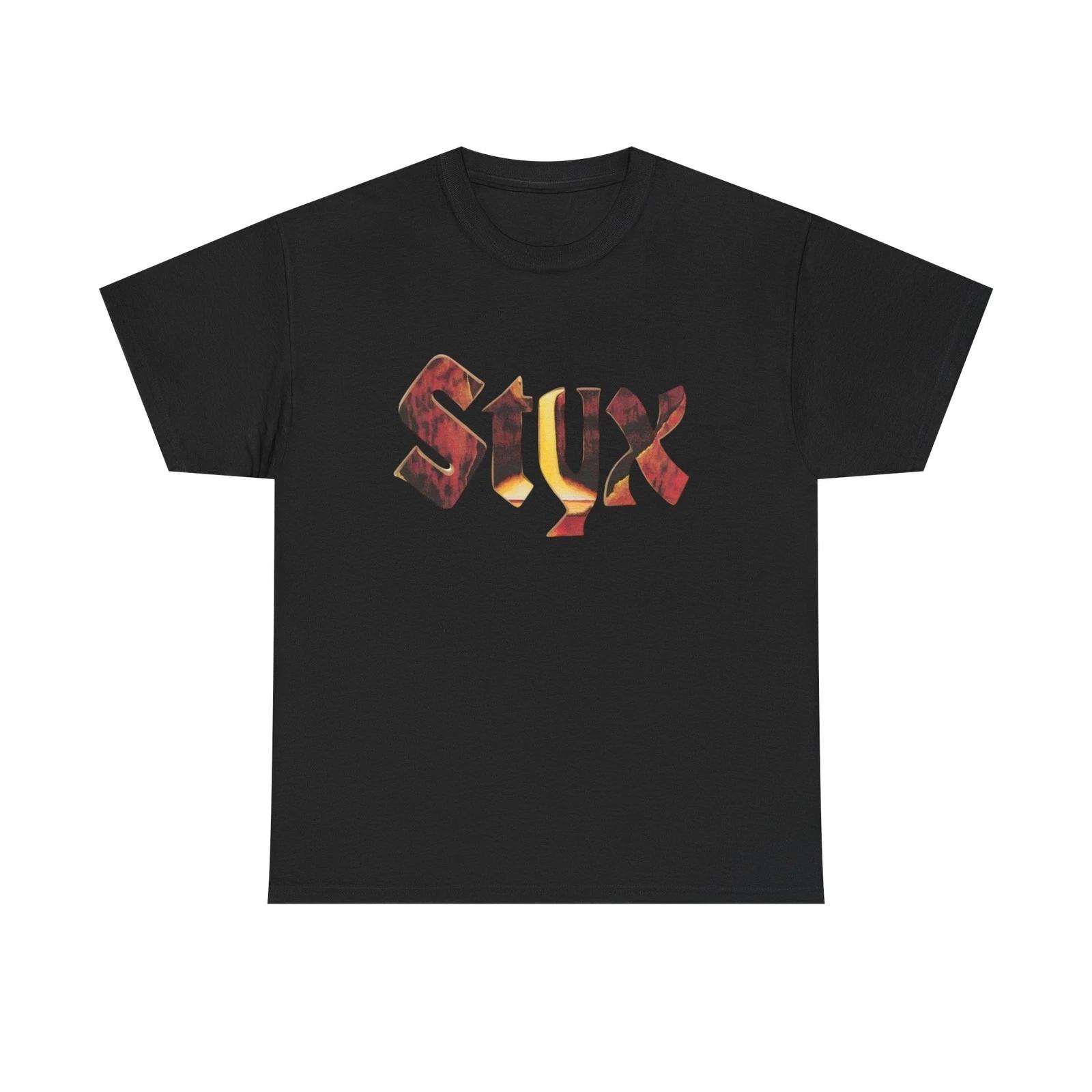 Styx Vintage Graphic T Shirt Unisex Heavy Cotton Tee XL