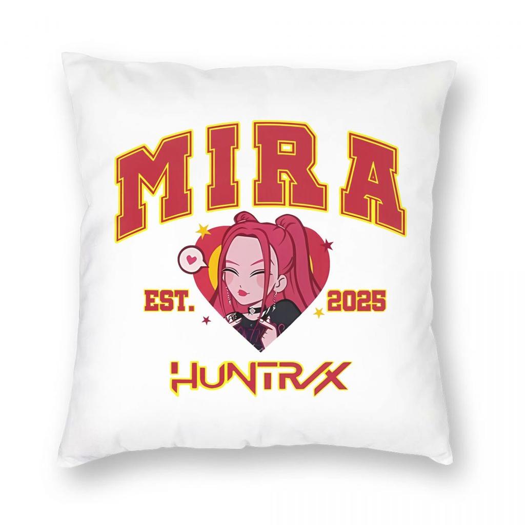 Kpop Demon Hunters Saja Boys Pillowcase Printed Polyester Cushion Cover Gift Pillow Case Cover Home Square 40X40Cm