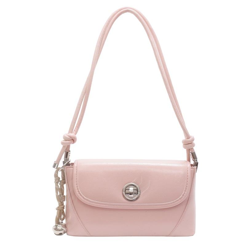 

Маленькая квадратная сумка женская новая модная универсальная на плечо, сумка-мессенджер no pendant розовый