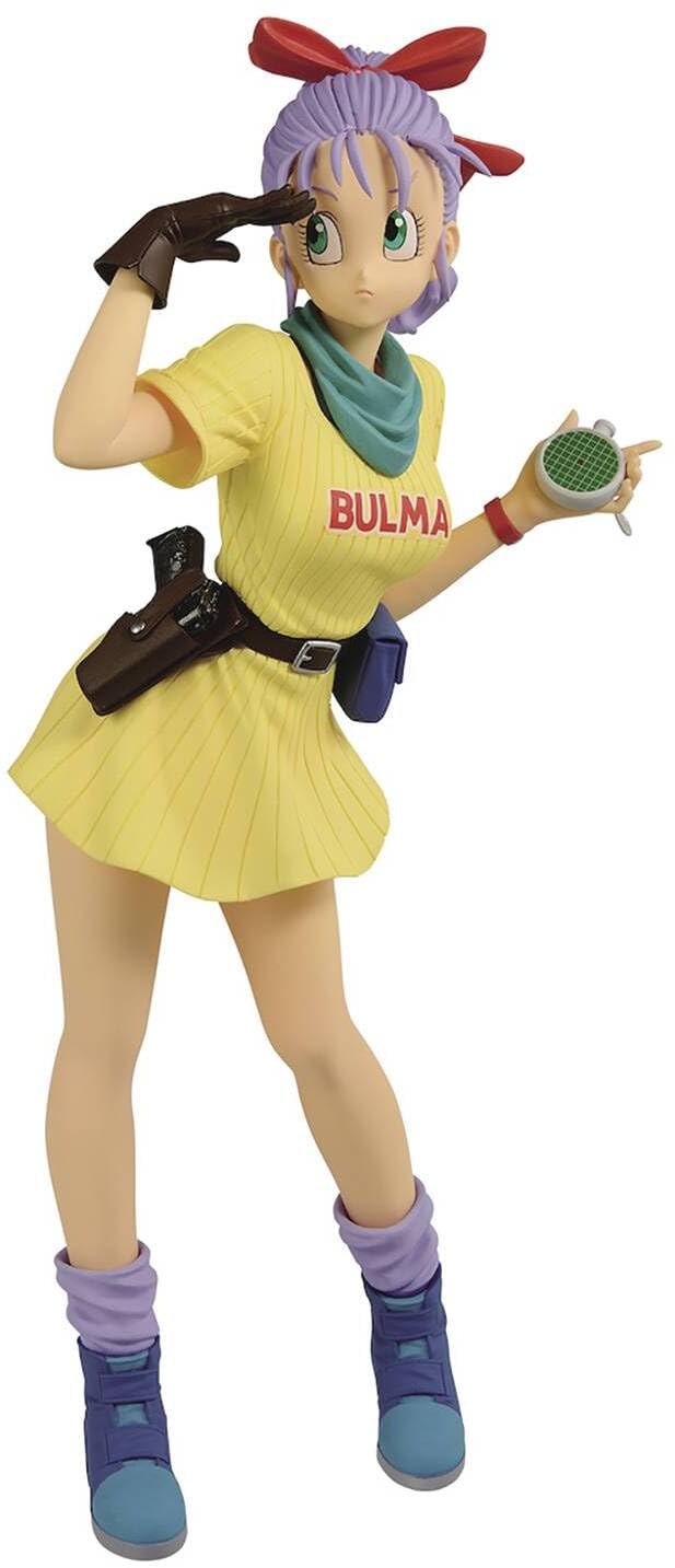 Banpresto Dragon Ball Glitter Glamours Бульма III Бульма Желтая и Вер.