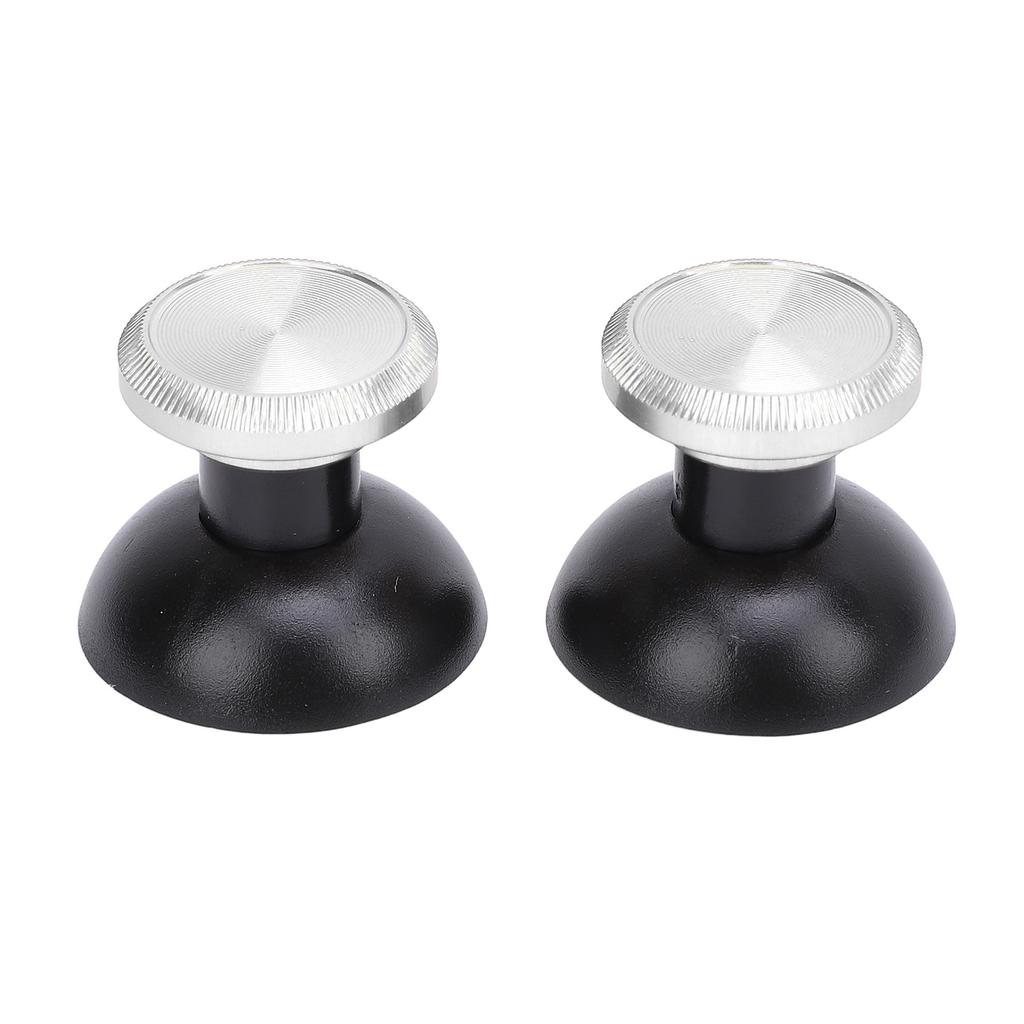 6 Pcs Metal Thumbsticks 2 Standard 2 Low Dome 2 High Dome Aluminum Alloy Thumbsticks Replacement for Edge Controller