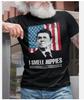 Camiseta para Hombre I Smell Hippies Ronald Reagan Presidente de EE. UU. Camiseta Política Divertida
