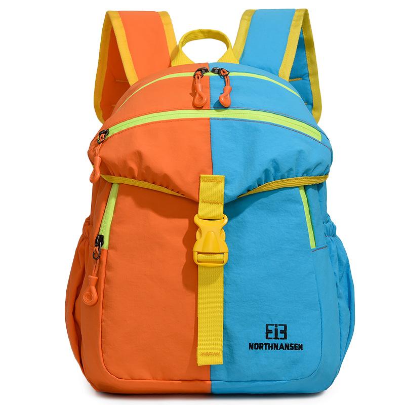 Schoolbag Spice Girls Contrast Color Small Backpack Women's Travel Lightweight Backpack Niche Lightweight Foreign Style Outdoor Hiking Hiking Bag