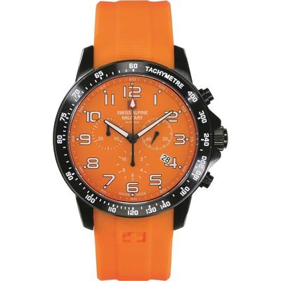 Ranger Kronograf Kauçuk Kayış Turuncu Kadran Kuvars 7064.9879 100M Erkek Saati