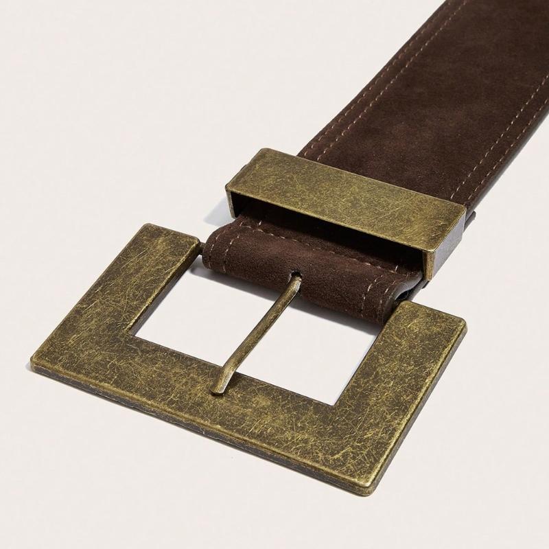 Edgy Studded Punk Belt With Adjustable Length Durability Synthetic Leather for Men and Women